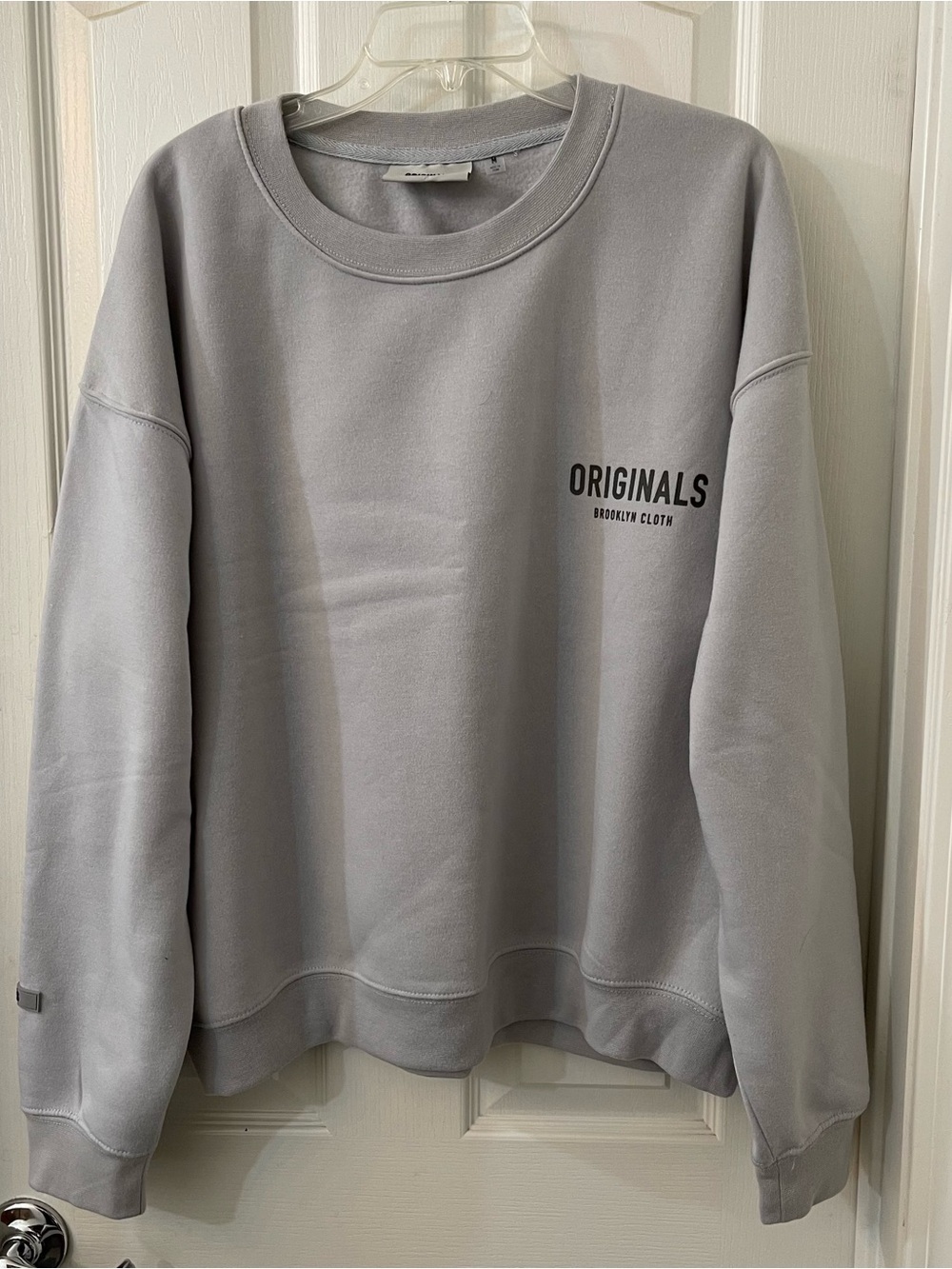 Originals Brooklyn Cloth Sweatshirt - Gray.  Mens:  Medium.